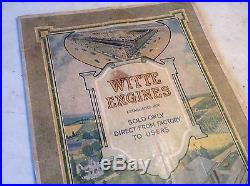 Circa 1900's Witte Hit & Miss Gas Engines Catalog
