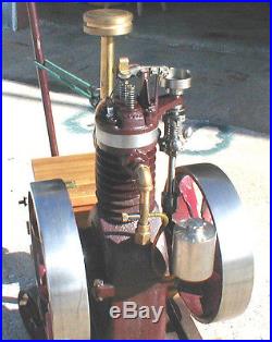 Curtiss air compressor conversion to hit and miss engine