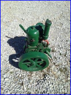 Cushman Hit And Miss Antique Stationary Gas Engine Early Motor