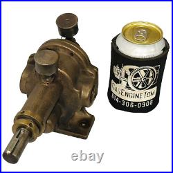 DR CLARKE MACHINE CO Brass Gear Driven Water Pump Hit Miss Engine Tractor Auto