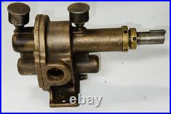 DR CLARKE MACHINE CO Brass Gear Driven Water Pump Hit Miss Engine Tractor Auto