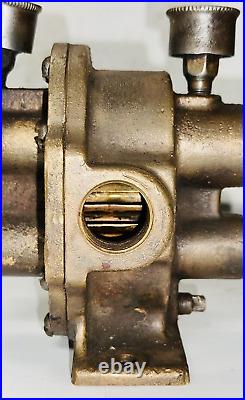 DR CLARKE MACHINE CO Brass Gear Driven Water Pump Hit Miss Engine Tractor Auto