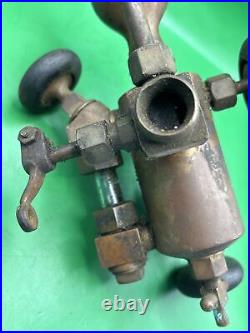 Detroit Hydrostatic Brass Steam Hit Miss Gas Engine Oiler Lubricator Steampunk