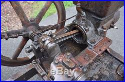 Domestic Schramm Hit and Miss Engine Compressor with Original Cart