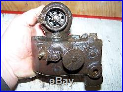 EARLY IHC 1 1/2hp Type M Hit Miss Gas Engine Fuel Mixer Carburetor Motor Steam