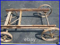 ELECTRIC WHEEL CO Hit Miss Gas Engine Cart Truck 3-5hp Magneto Oiler Steam WOW