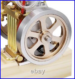 ETX Hit & Miss Gas Vertical Engine Stirling Engine Model Upgraded Water Cooling