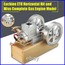 EachineET8 STEM Upgrade Hit Miss Gas Engine Stirling Engine Model Combustion 6CC