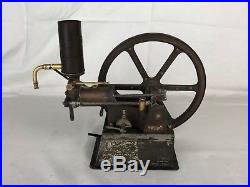 Early 1900 Ernst Plank Stationary Hit Miss Gas Engine Motor Steam Otto Schoenner