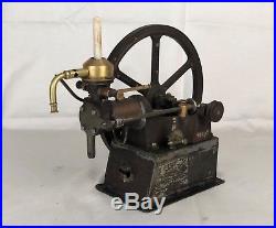 Early 1900 Ernst Plank Stationary Hit Miss Gas Engine Motor Steam Otto Schoenner