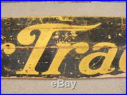 Early Heider Tractor Sign Old Gas Engine Hit Miss Steam Rock Island Plow Company