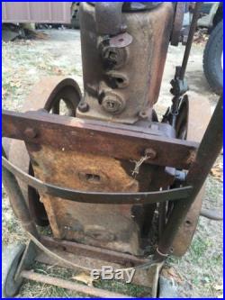 Early Old RARE Hit Miss Steam Gas Tractor Engine Oiler FRESH SCRAPYARD FIND