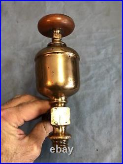 Early Powell Acorn Style Hit Miss Gas Steam Engine Brass Lubricator Oiler