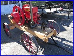 Economy 5 hp Hit n Miss engine with cart