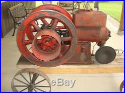 Economy Hit And Miss Engine 5 HP Webster Magneto 1914