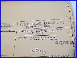 Fairbanks Morse Eclipse Model Casting Kit Hit And Miss Gas Engine Model Kit