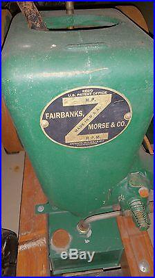 FAIRBANKS MORSE Hit & Miss Engine 1 1/2 HP Z Engine American History