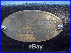 Fairbanks- Morse 1923 Hit & Miss Engine