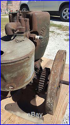 Fairbanks Morse 1 hp Hit miss eclipse upright Engine barn find complete