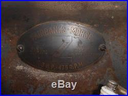 Fairbanks & Morse 3hp Z gas engine hit miss style
