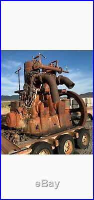 Fairbanks Morse & Co Hit and Miss engine 150 HP big huge antique old