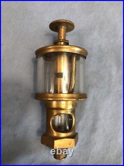 Fairbanks Morse IHC Famous Hit Miss Gas Engine Cylinder Oiler W Check Ball