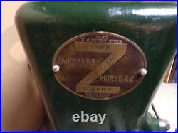 Fairbanks Morse Model Z Headless Exposed Crank 1 1/2 H. P. Stationary / Hit Miss