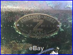 Fairbanks Morse Model Z Style C 3 HP Hit Miss Throttle Governed Engine Runs #2