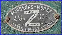 Fairbanks Morse Z/C 6 7 HP antique engine hit & miss era