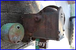 Fairbanks Morse eclipse 1A hit and miss engine and pump