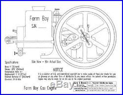 Farm Boy Hit-&-Miss 4-Cycle Engine Plans