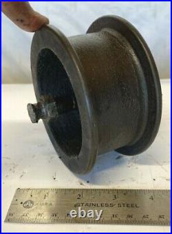 Flat Belt Pulley 3 1/2 diameter for Steam Governor or Hit Miss Gas Engine