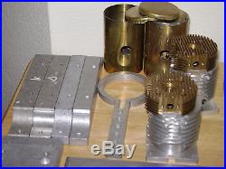 GEARLESS HIT MISS MODEL ENGINE PARTS WITH BOOK, SHERLINE, TAIG, MINI LATHE, MILLING