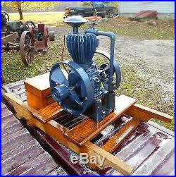 GREAT RUNNING 1/2HP STOVER DURO AIRCOOLED ENGINE HIT & MISS (WITH VIDEO) L@@K