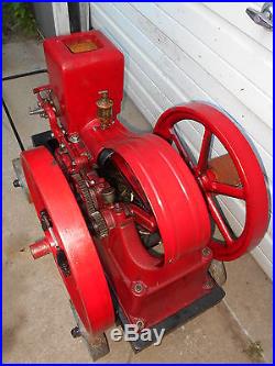GREAT RUNNING 1 3/4HP UNITED HIT & MISS GAS ENGINE FARM (WITH VIDEO) L@@K