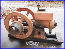 GREAT RUNNING 2 1/2HP ECONOMY HIT & MISS GAS ENGINE FARM (WITH VIDEO) L@@K