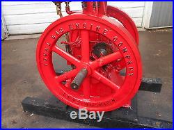 GREAT RUNNING 3HP IGNITOR FIRED IDEAL HIT & MISS GAS ENGINE (WITH VIDEO) L@@K