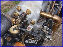 Great Running 4hp Domestic Hit & Miss Sideshaft Engine On Cart (with Video) L@@k