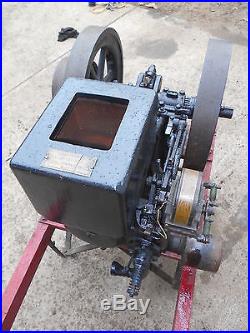 GREAT RUNNING RARE 3HP LISTER BROWNWALL HIT & MISS GAS ENGINE WITH VIDEO L@@K