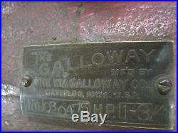 Galloway 1-3/4 Hp Hit N Miss Engine
