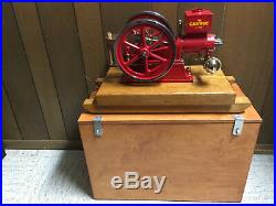 Galloway Hit and Miss, Red, Pin Striped, 1/4 Scale, Running Model Engine