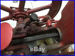 Galloway Masterpiece Six Hit Miss Gas Engine 6 hp on Skid Rare
