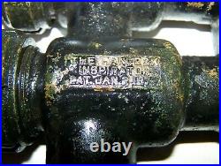 HANCOCK 17 1/2 INSPIRATOR Brass Steam Engine Boiler Injector Hit Miss Tractor