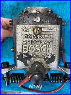 HOT American Bosch Magneto Type AB33 ED-1 Hit Miss Gas Engine Mag Serial 3036507