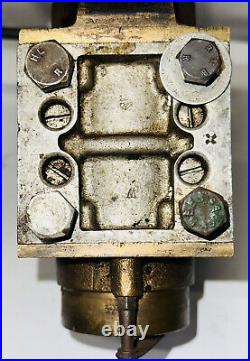 HOT LISTER M L COVENTRY Magneto Hit Miss Gas Engine Brass Body Flip Type Mag
