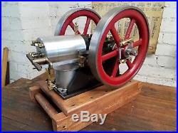 Hand Built Hit and Miss Model Engine Runs Great Starts Easy