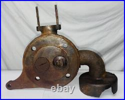 Head for 2 1/2HP IHC Mogul Hit Miss Gas Engine 1637-T with Top Piece of Muffler