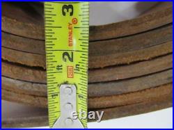 Heavy Duty Old Thick Leather Hit & Miss Engine Drive Belt 6X8