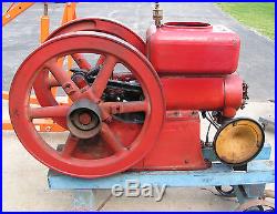Hercules 6 S Hit and Miss Engine with Cart & Corn Sheller