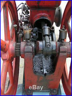 Hercules 6 S Hit and Miss Engine with Cart & Corn Sheller